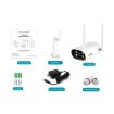 SriHome SH037 4.0MP WiFi Camera, 2-Way Voice, Night Vision, AI Detection - 3