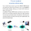 Measy FHD686-2 Wireless HD Extender, 1080P, 1TX + 2RX, 200m Range - 4