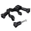 PULUZ Universal Handlebar Mount for GoPro, Insta360, DJI - Black - 3