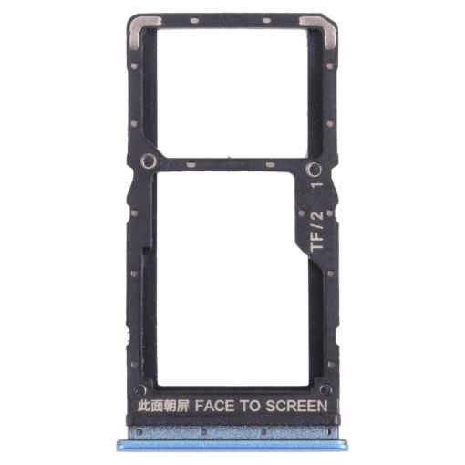 SIM & Micro SD Tray for Xiaomi Redmi Note 11/11T 5G, Blue - 1