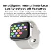 LD5 Smart Watch: 1.54" Screen, IP67 Waterproof, Bluetooth, White - 4
