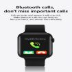 LD5 Smart Watch: 1.54" Screen, IP67 Waterproof, Bluetooth, White - 5
