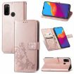 Ulefone Note 10 Case: Four-leaf Clasp, Wallet, Rose Gold - 1