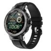 E19 Smart Watch, 1.28" Screen, IP68 Waterproof, Health Monitoring (Black) - 1