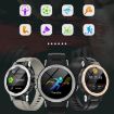 E19 Smart Watch, 1.28" Screen, IP68 Waterproof, Health Monitoring (Black) - 4