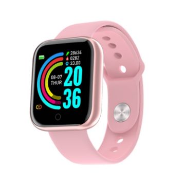 B57S Smart Watch: 1.3" Screen, Waterproof, Health Monitoring (Pink) - 1