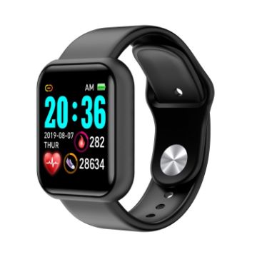 D20 Smart Watch: 1.3" Screen, IP67, Call Reminder, Heart Rate Monitor - 1