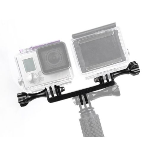 Double Bracket for GoPro & DJI Osmo Action Cameras - 1