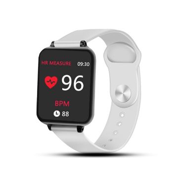 B57 Smart Watch: IPS Screen, IP67 Waterproof, Heart Rate Monitor (White) - 1