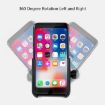 BENGGUO Aluminum Phone Holder for Bicycles & Motorcycles, Titanium - 4