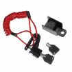 Red Multi-Function Electric Scooter Disc Brake Lock, Anti-Theft - 5