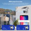 SHIWOJIA 1080P IP66 Waterproof Solar Dome Camera with Night Vision - 6