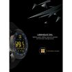 EX18 Smart Sports Watch, FSTN Screen, Luminous Dial, Bluetooth (Orange) - 6