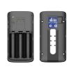 M4 720P Smart WIFI Doorbell - 3 Batteries, Night Vision, Silver - 3