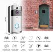 M4 720P Smart WIFI Doorbell - 3 Batteries, Night Vision, Silver - 6