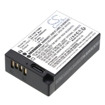 Battery for Canon EOS R50 T6s T6i RP M6 M5 Kiss X8i 800D (LP-E17) - 1