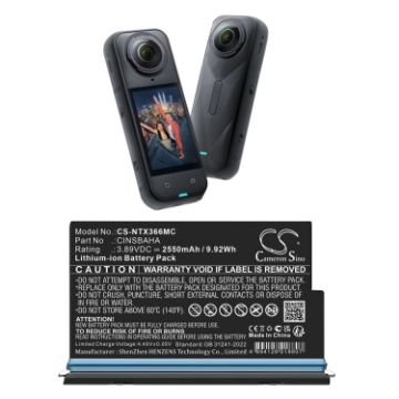 Insta360 One X5 Battery (p/n CINSBAHA) - 1
