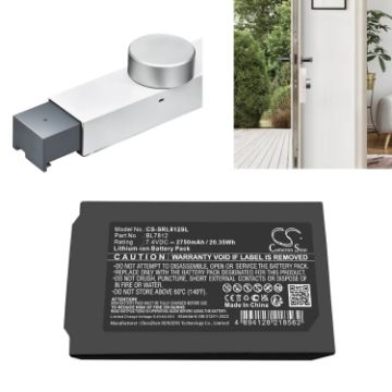 Somfy Door Keeper Lock Battery 1241386 (p/n BL7812) - 1