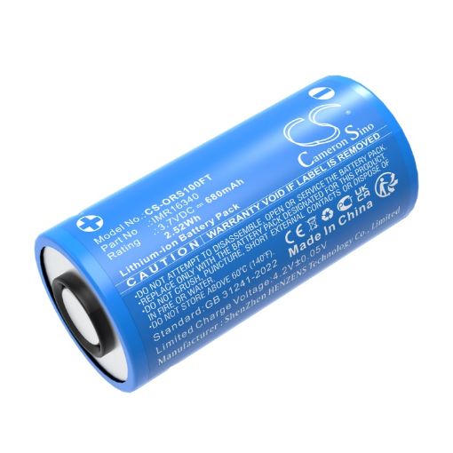 Olight S1R Baton II/Perun/Baton 3 Battery IMR16340 ORB-16C05-10C - 1