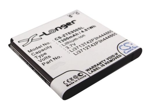Battery for Zte X880 V887 V880 U880 N73 N72 N61 Blade Li3712T42P3h444865 - 1
