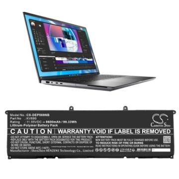 Battery for Dell Precision 5690/5680 (p/n 6D2HW KV690) - 1