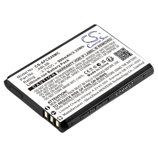Battery for Agfaphoto Realishot DC9200/DC8200 (p/n ABL5B) - 1