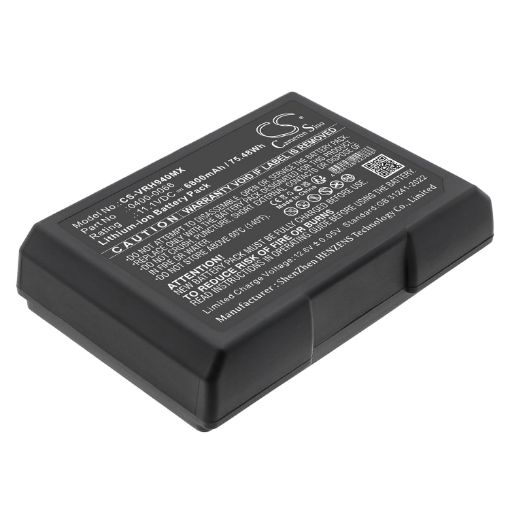 Battery for Verathon BVI 9400 Bladderscan (p/n 0400-0066 0121) - 1