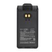 Battery for Bearcom IC-F1000T/F2000S/F1000/2000 (p/n BC1000) - 6