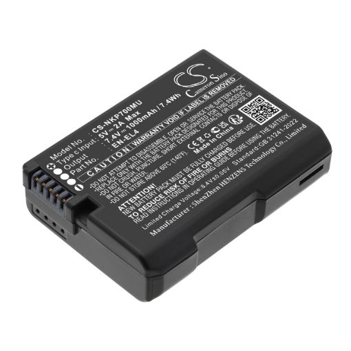 Battery for Nikon DSLR F6 D3X D2Xs D2Hs D5600 EN-EL14 EN-EL4 - 1