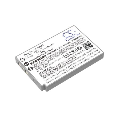 Battery for Sanyo Xacti DMX-HD1/HD2/HD700/HD800 (DB-L40/A) - 1