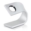 U Shape Aluminum Stand Charger Holder for Apple Watch 38mm/42mm Silver - 2