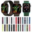 Apple Watch Nylon Band 46/49/45/44mm Green - Simple Fashion Magic Stick - 3