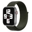 Apple Watch Nylon Band 42/41/40/38mm Army Green Magic Stick Strap - 1