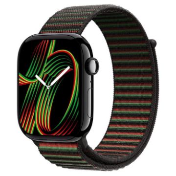 Apple Watch Band 42/41/40/38mm Nylon Magic Stick - Black Unity - 1