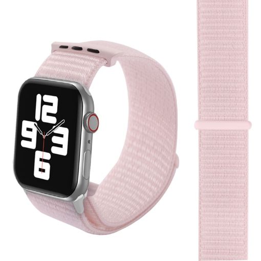 Apple Watch Nylon Band 42/41/40/38mm Pearl White Magic Stick Strap - 1