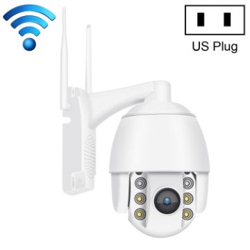QX2 1080P HD 360 Panoramic WiFi Camera, IP66 Waterproof, Motion Detection - 1
