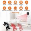 SriHome SH025 1080P HD AI Auto-tracking IP Camera, Two Way Audio, UK Plug - 5
