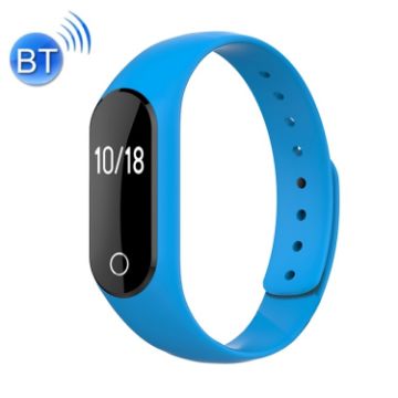 TLW25 OLED Bluetooth Smart Bracelet, Heart Rate & Sleep Monitor, Blue - 1