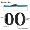 TLW25 OLED Bluetooth Smart Bracelet, Heart Rate & Sleep Monitor, Blue - 4