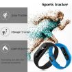 TLW25 OLED Bluetooth Smart Bracelet, Heart Rate & Sleep Monitor, Blue - 6