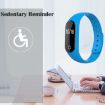 TLW25 OLED Bluetooth Smart Bracelet, Heart Rate & Sleep Monitor, Blue - 8