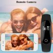 TLW25 OLED Bluetooth Smart Bracelet, Heart Rate & Sleep Monitor, Blue - 9