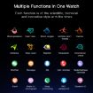 G20 Smart Bracelet 1.3" TFT Screen, IP67 Waterproof, Pink - Heart Rate, BP, Sleep Monitoring - 3