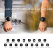 DTNO.1 S10 Smart Bracelet: 1.3" TFT, IP68, Leather Band, Heart Rate, Brown - 3