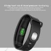 QS01 Smart Bracelet: 0.96" TFT, IP67, Heart Rate & Sleep Monitor, Red - 4