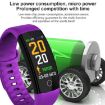 QS01 Smart Bracelet: 0.96" TFT, IP67, Heart Rate & Sleep Monitor, Red - 5