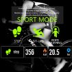 Z8 Smart Bracelet: 0.96" TFT, IP67, Heart Rate & Sleep Monitor, Black Red - 6