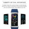 TD19 Smart Bracelet: 1.14" IPS, IP67, Heart Rate & Sleep Monitor, Blue - 5