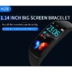 H29 Smart Bracelet 1.14" IPS Screen, IP67 Waterproof, Heart Rate, Blue - 4
