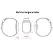 SMA-F1 1.3" TFT Smart Sports Watch, IP68, Heart Rate, Sleep, Rose Gold - 3